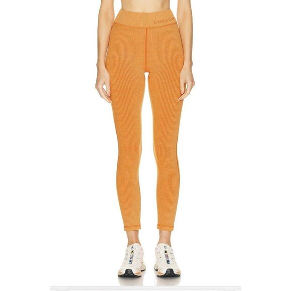 Cordova Pants - CORDOVA Women's Orange Ribbed Pants